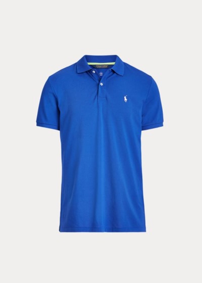 Polos Ralph Lauren Hombre Azul Rey Azules - Custom Slim Performance - EIMVU9615